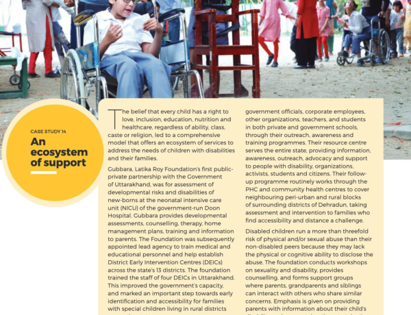 Case study – An ecosystem of support