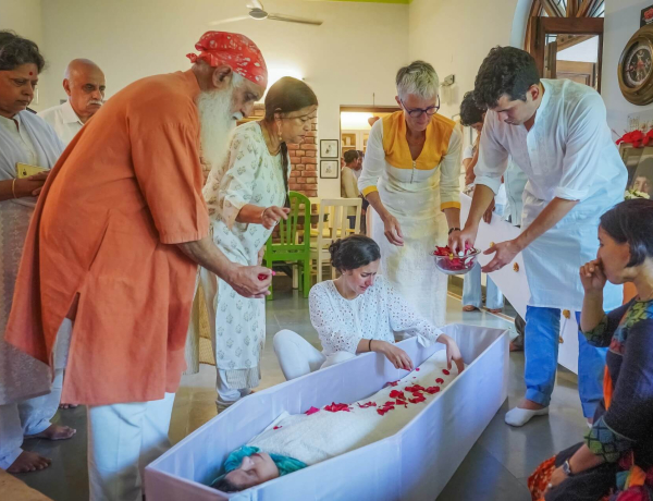 When our daughter died