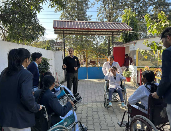 Training for Physiotherapy Students from Local Institutes