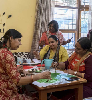 Art Therapy for Parents at the CVT