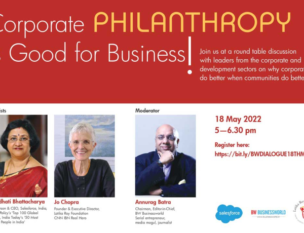 Event: Corporate Philanthropy is good for business