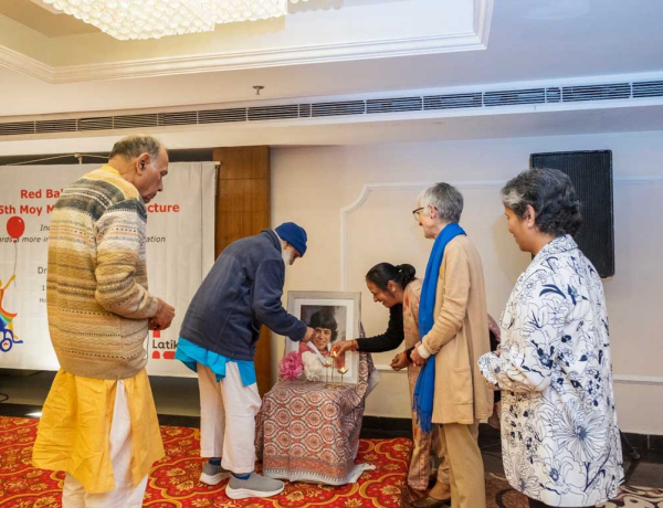 Dr Anand Kumar Presents Red Balloon: The 5th Moy Moy Memorial Lecture